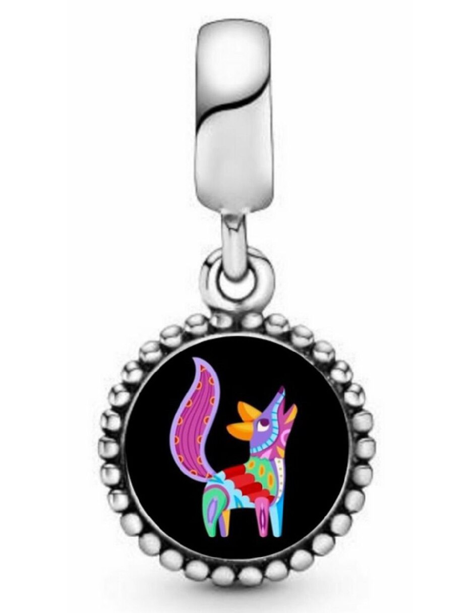 Charm de lobo moments de plata P 925 1