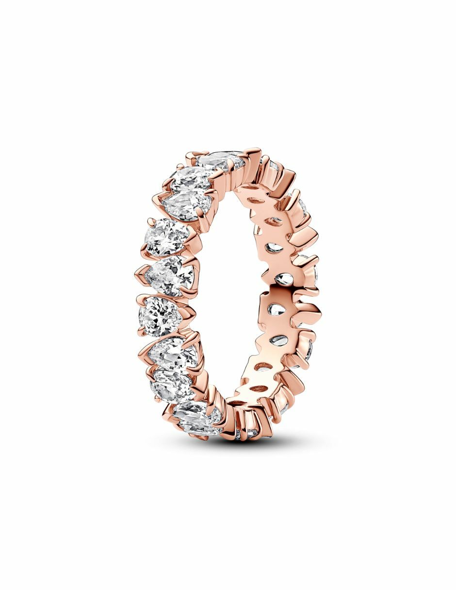 Anillo Timeless P 925 de plata zirconia cúbica brillante 2