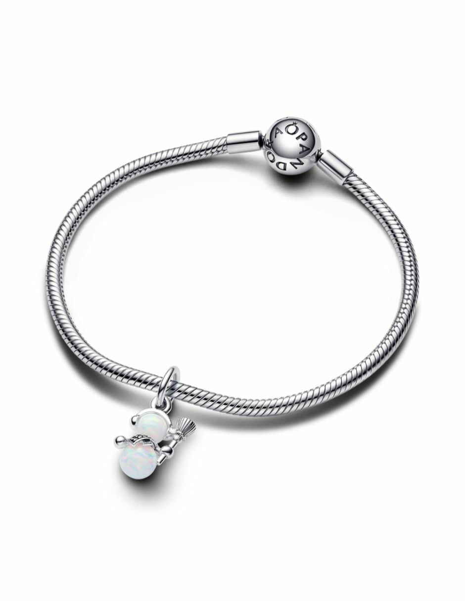 Charm de muñeco de nieve moments de plata P 925 3