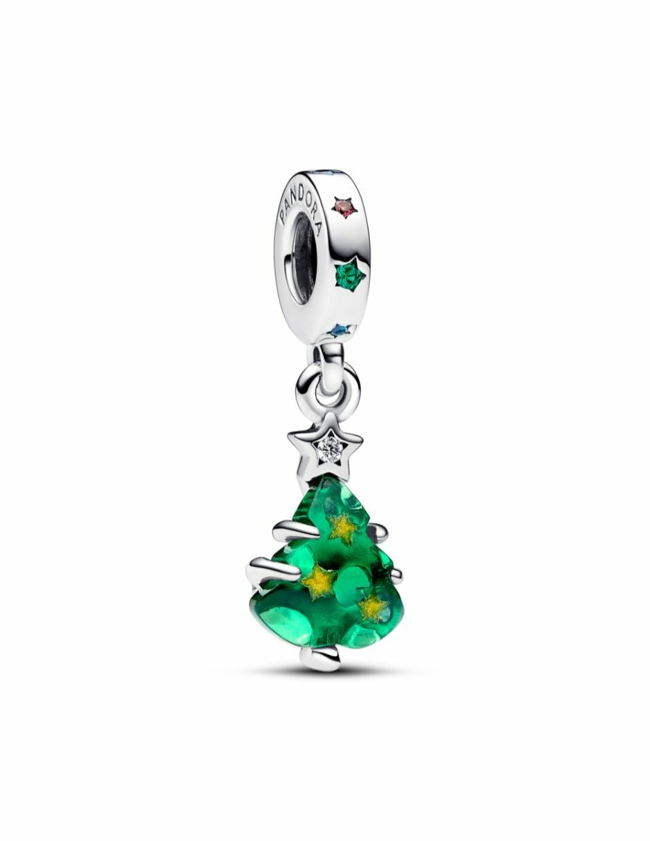 Charm de árbol de navidad moments de plata P 925