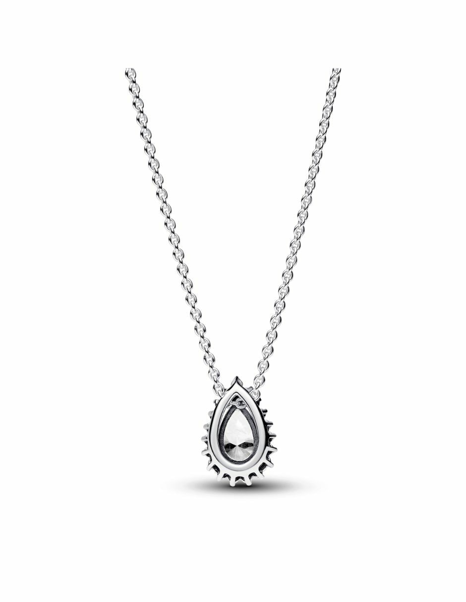 Collar de gota de plata P 925 2