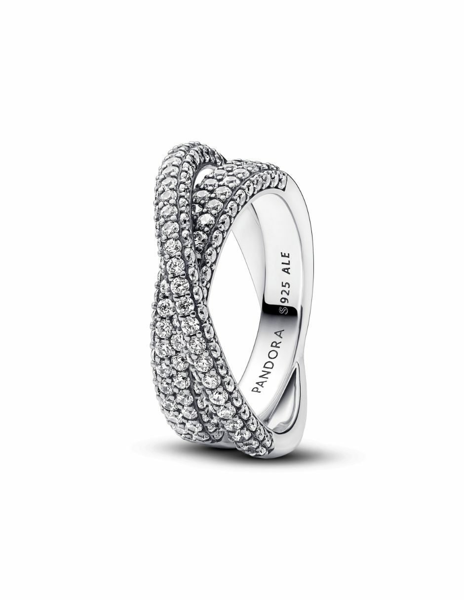 Anillo Timeless P 925 de plata zirconia cúbica brillante 2
