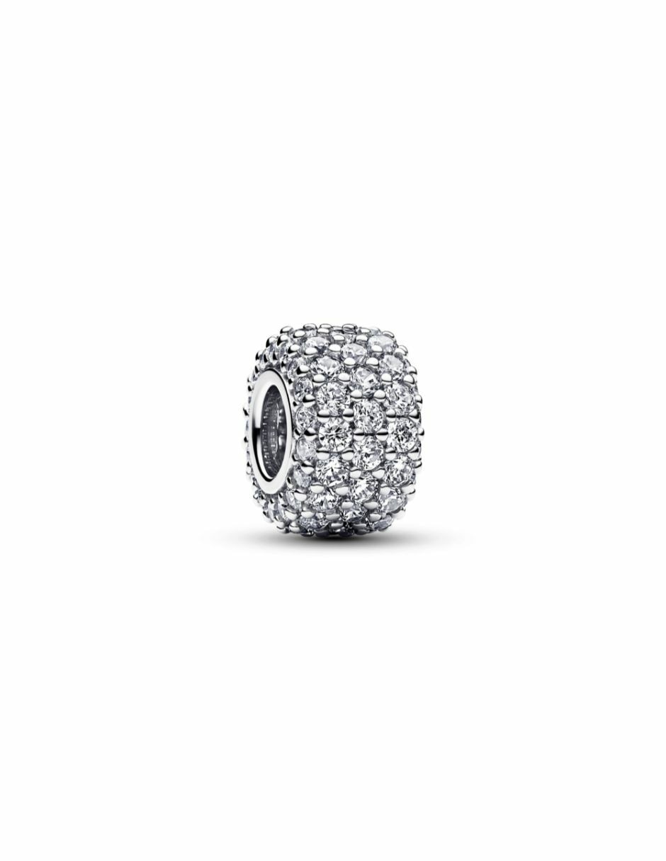 Charm redondo Moments de plata P 925
