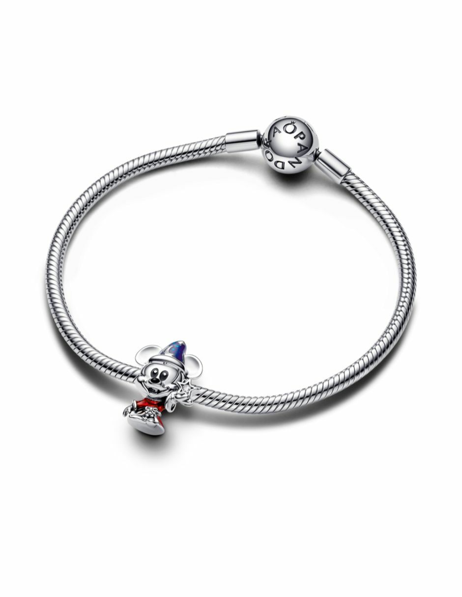 Charm de ratón moments mickey mouse aprendiz de mago de plata P 925 3