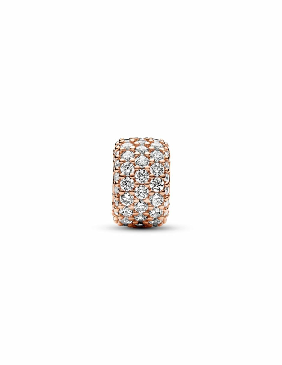 Charm redondo Moments de oro rosa P 925 2