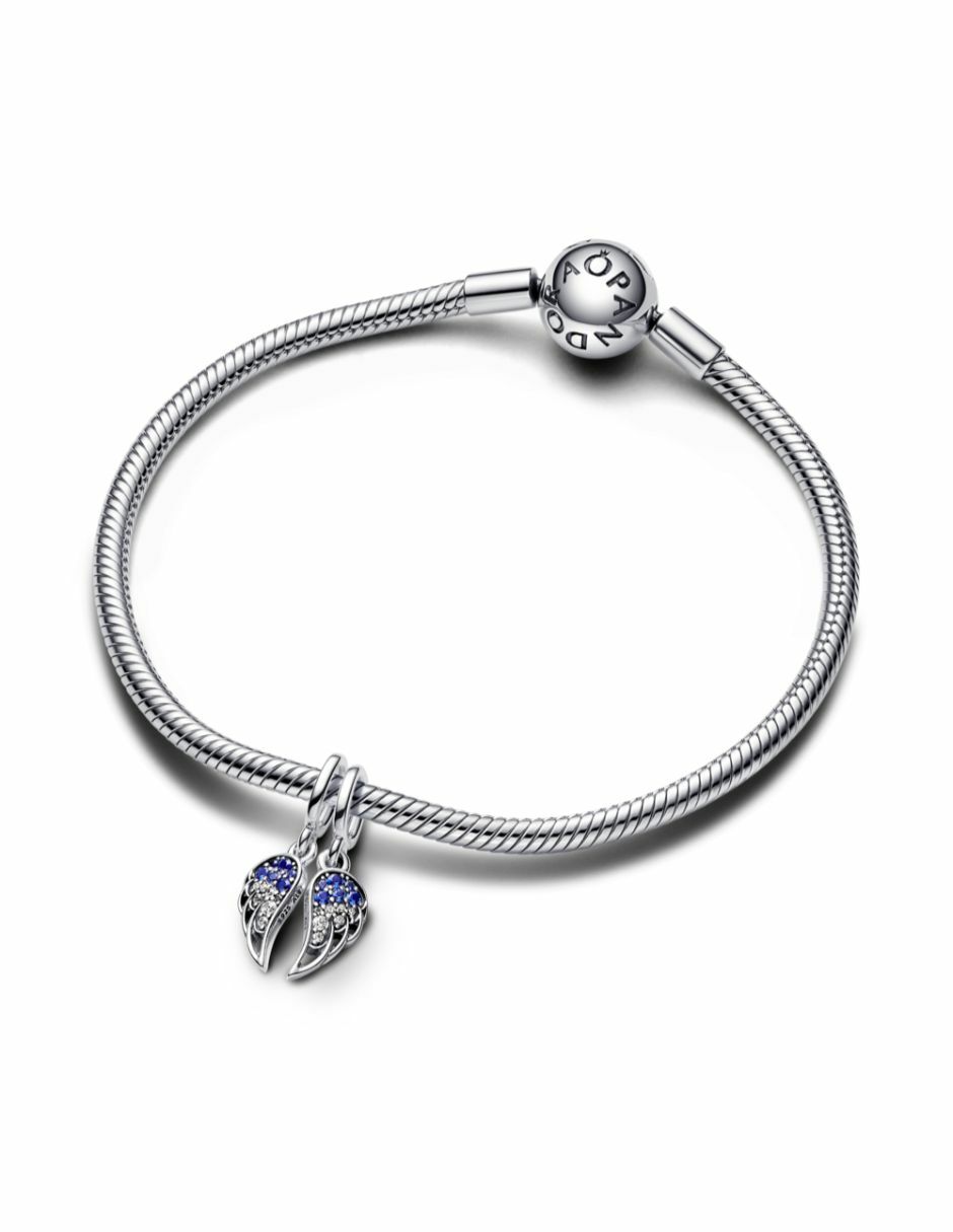Charm de alas de ángel moments de plata P 925 3