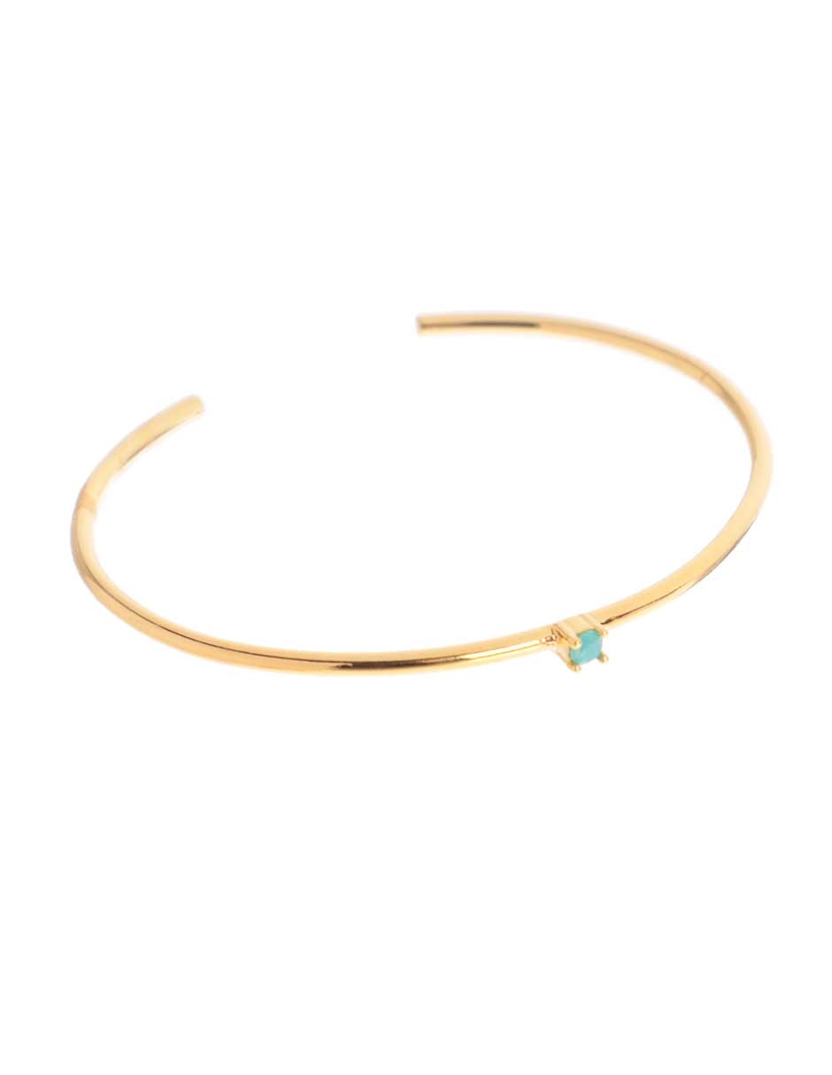 Brazalete 18 K Classic con acabado brillante 2