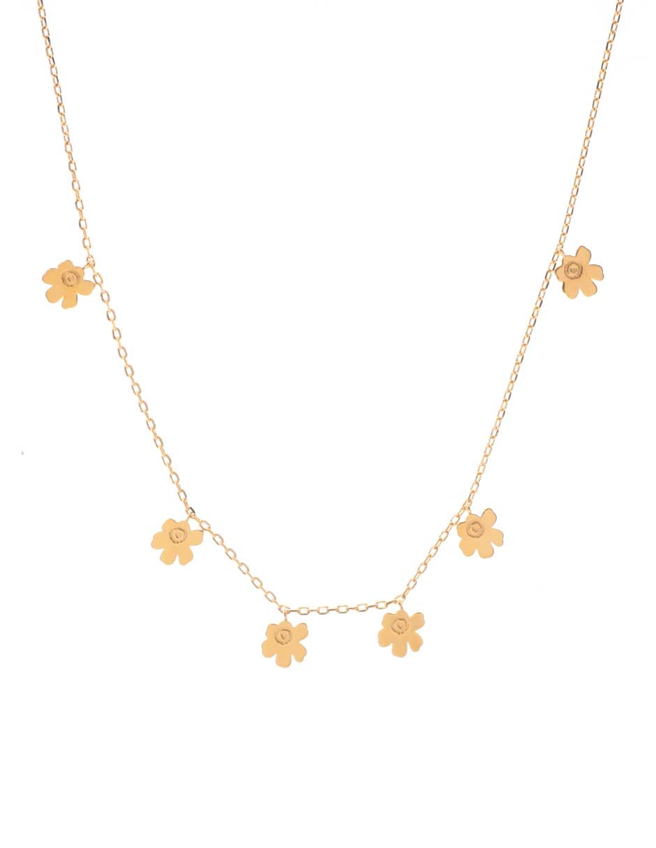 Colla Norah baño de oro 18 K