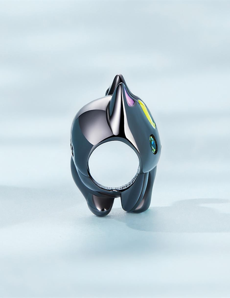 Charm de gato kiki season 2023 de plata P 925 6