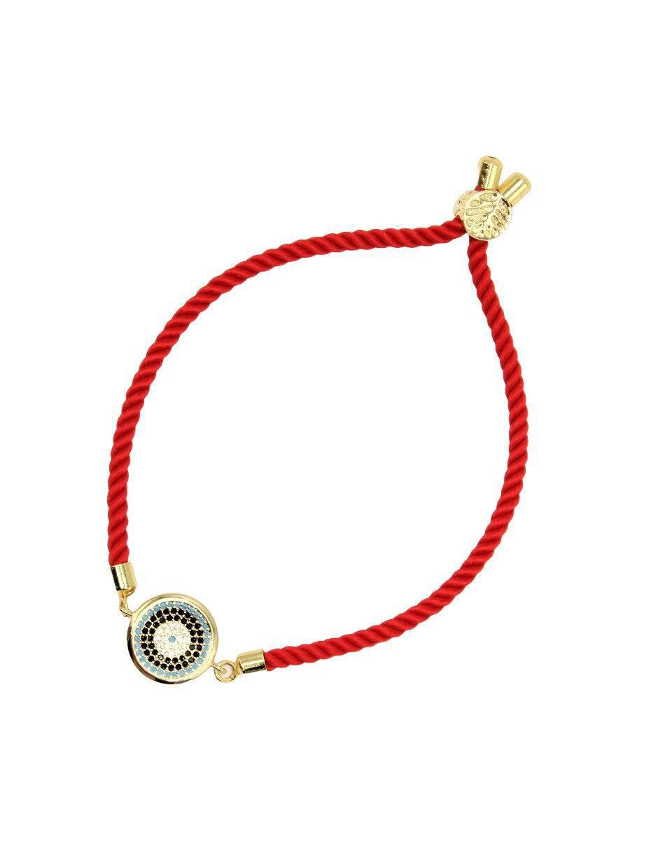 Pulsera de baño de oro Ojo Turco