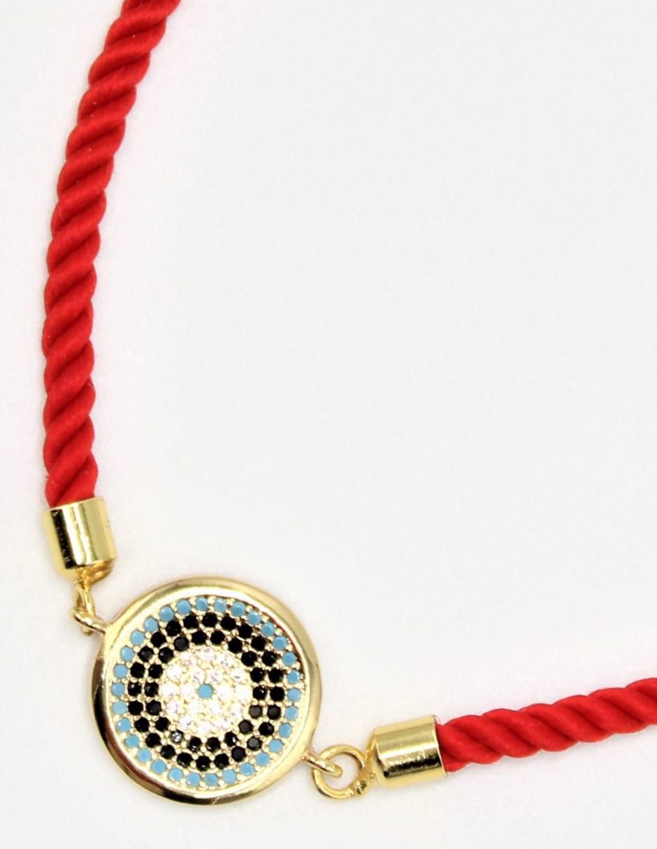 Pulsera de baño de oro Ojo Turco 4