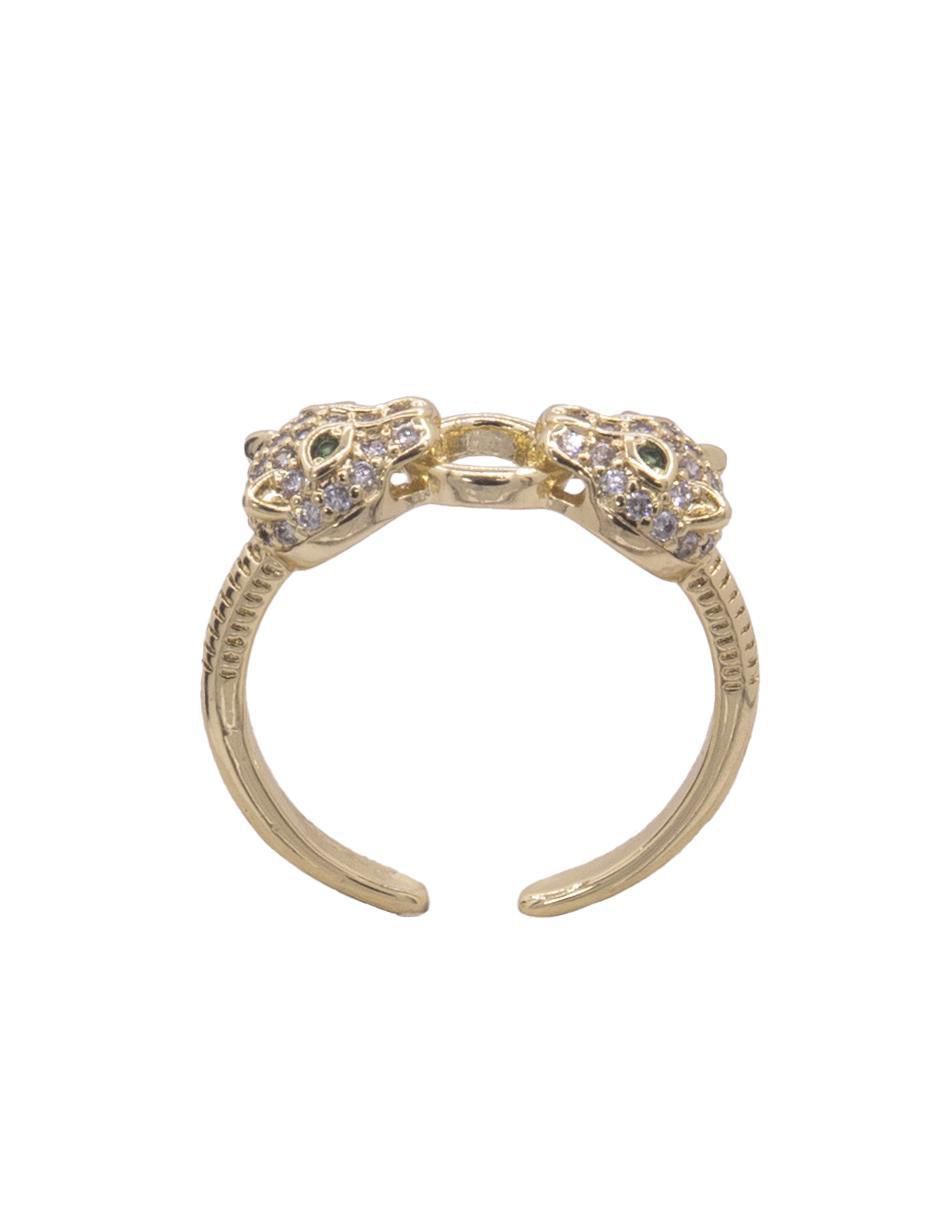 Anillo de puma zirconia pavé 2