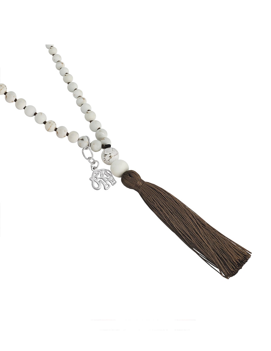 Collar de elefante Japamala de plata P 925 2