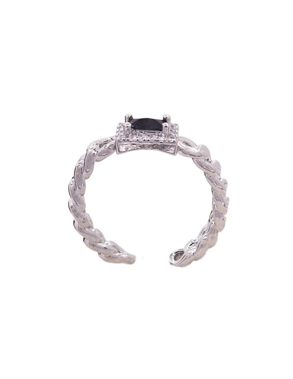 Anillo zirconia brillante 2