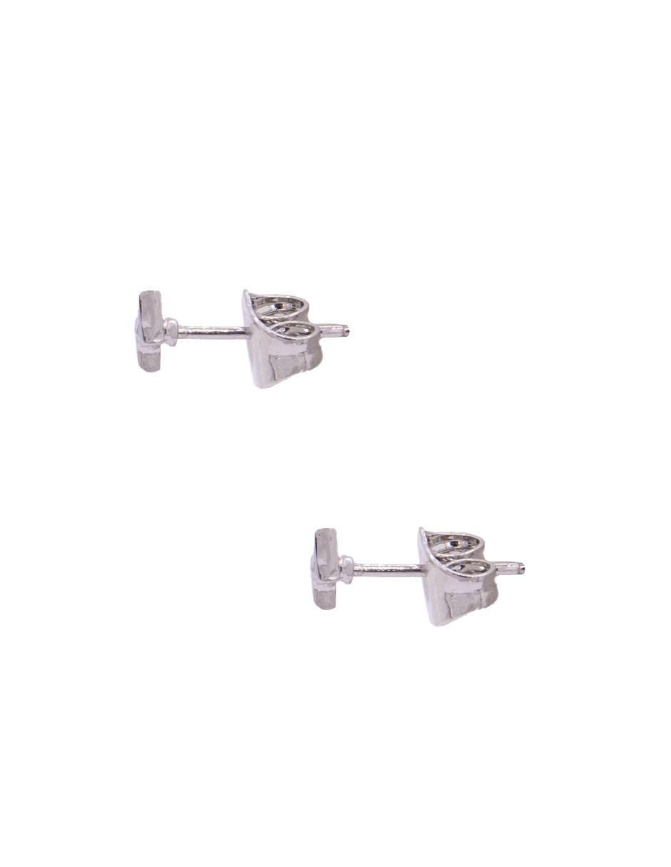 Aretes de rayo con acabado brillante 3