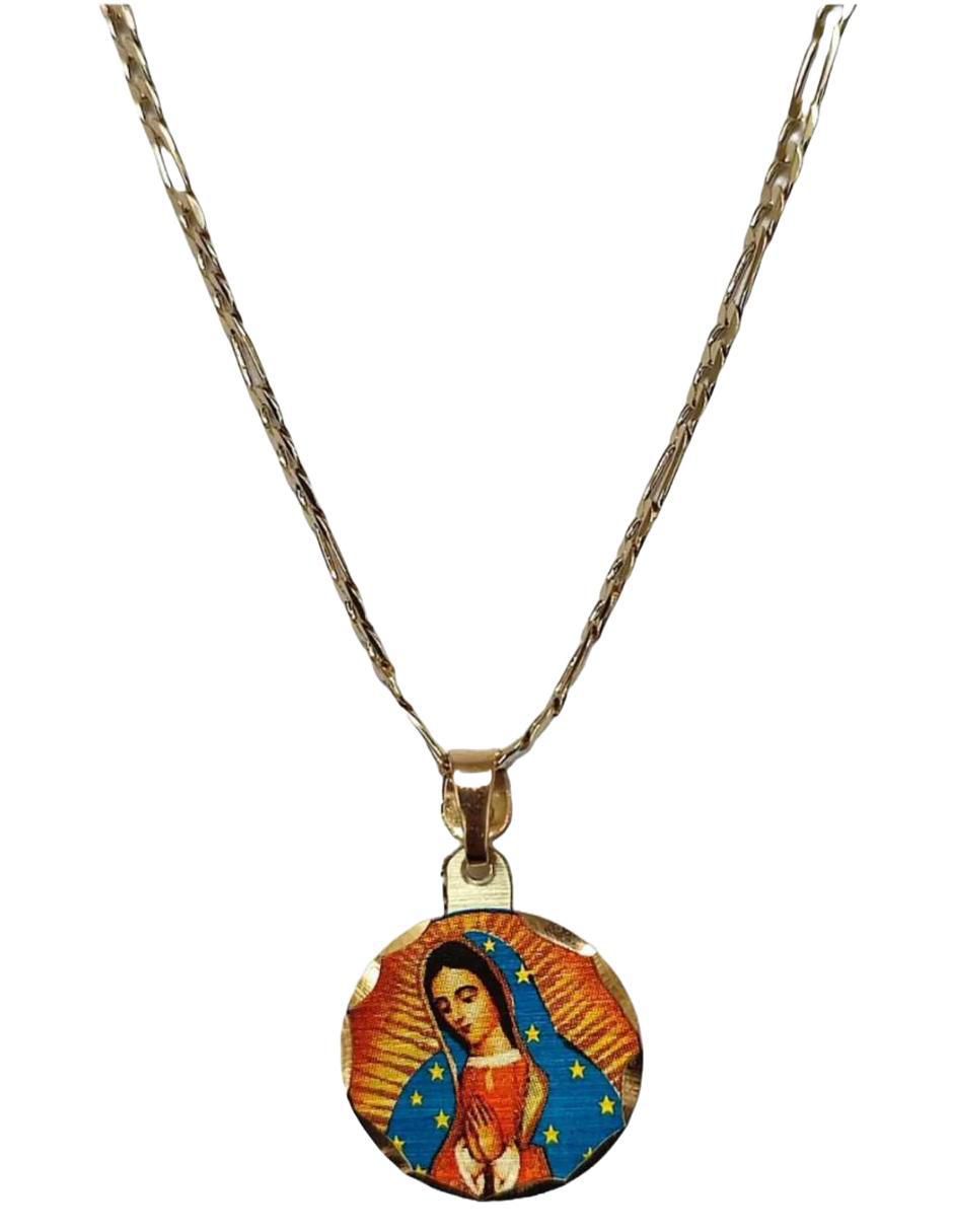 Collar virgen de guadalupe 18 K 2