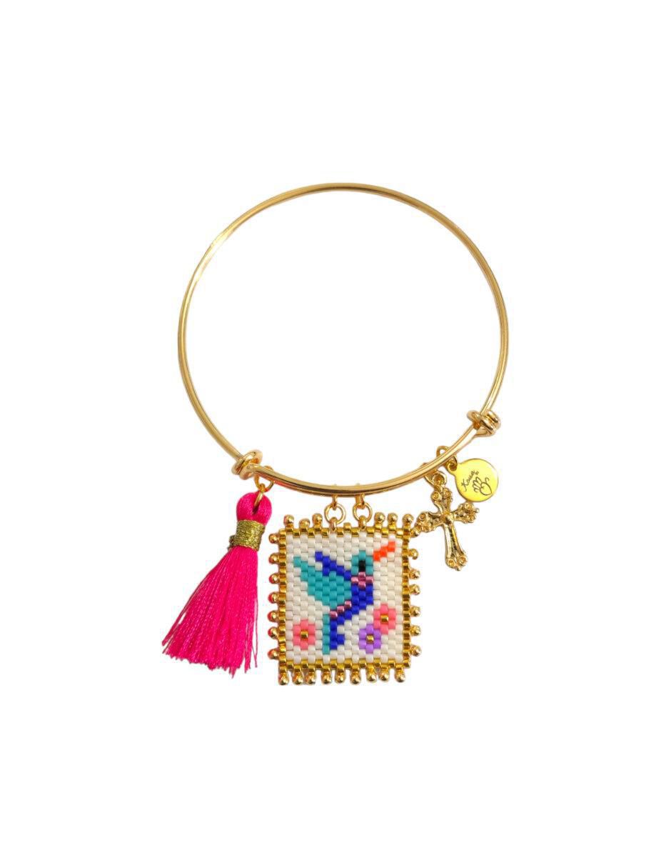 Brazalete con cristal