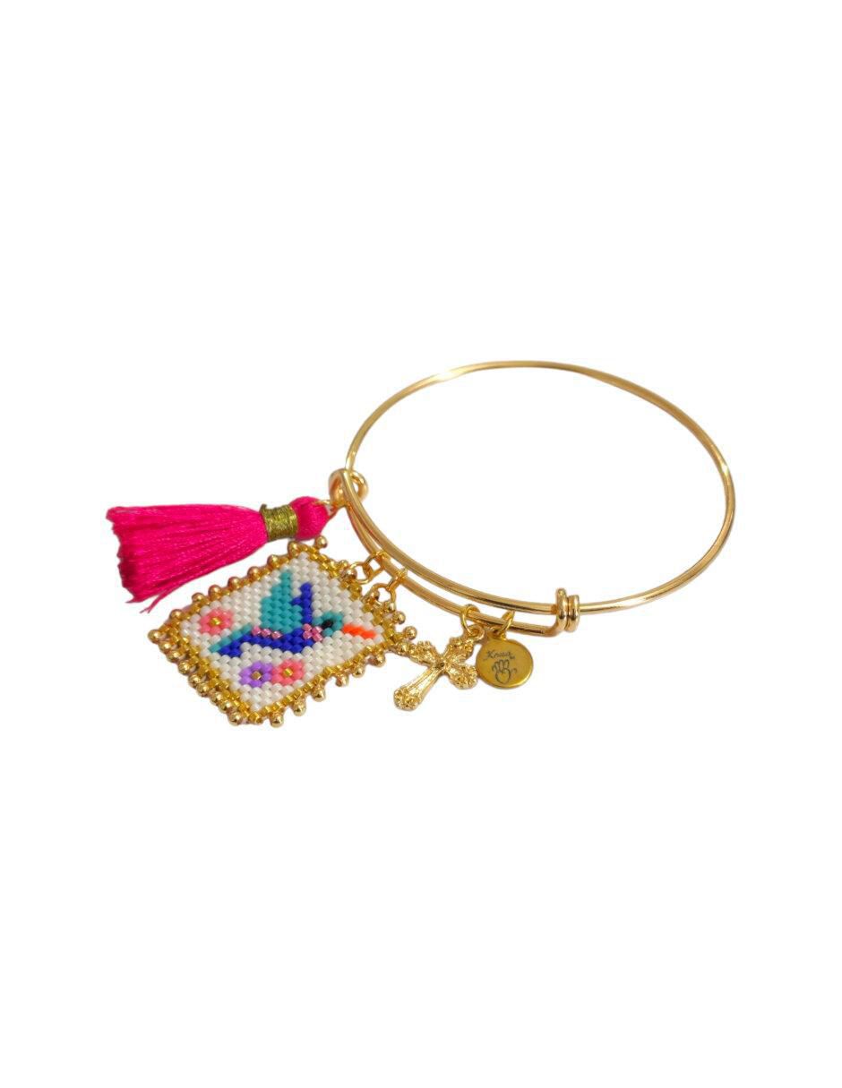 Brazalete con cristal 2