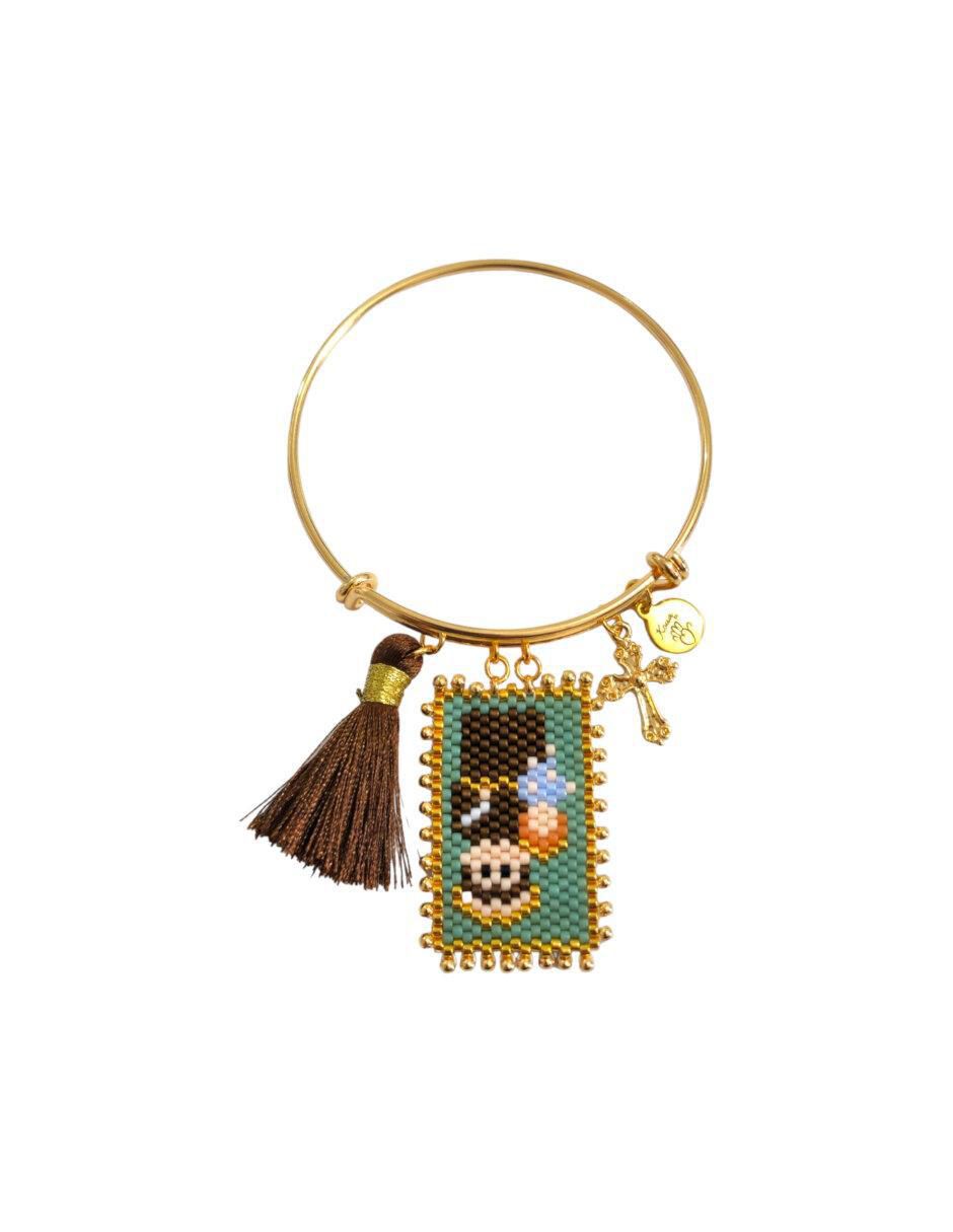 Brazalete con acabado brillante