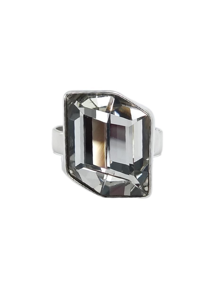 Anillo "de (si aplica)" cuadrada zvezda fancy sin temática p 925 "de" plata cristal
