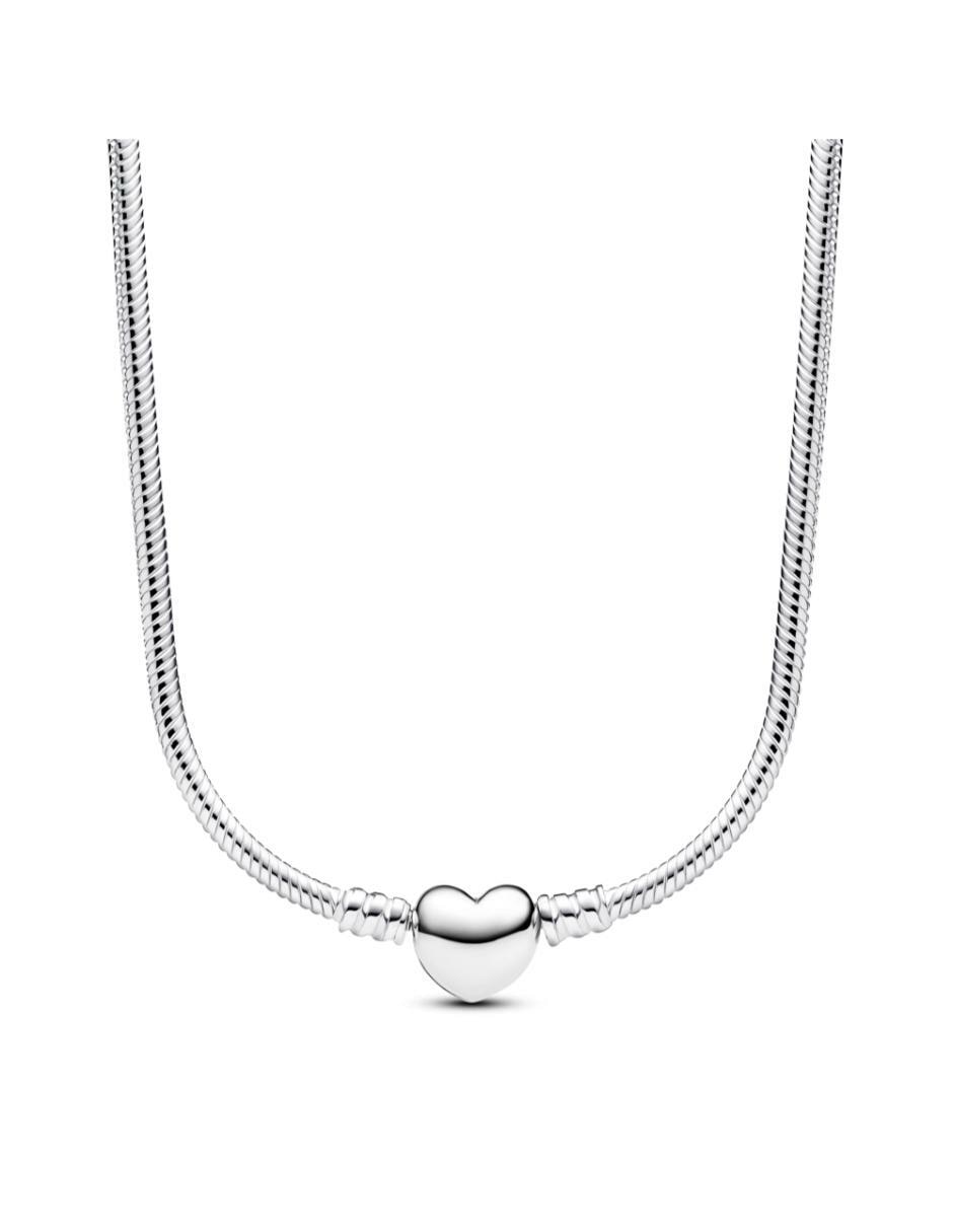 Collar de corazón de plata P 925 2