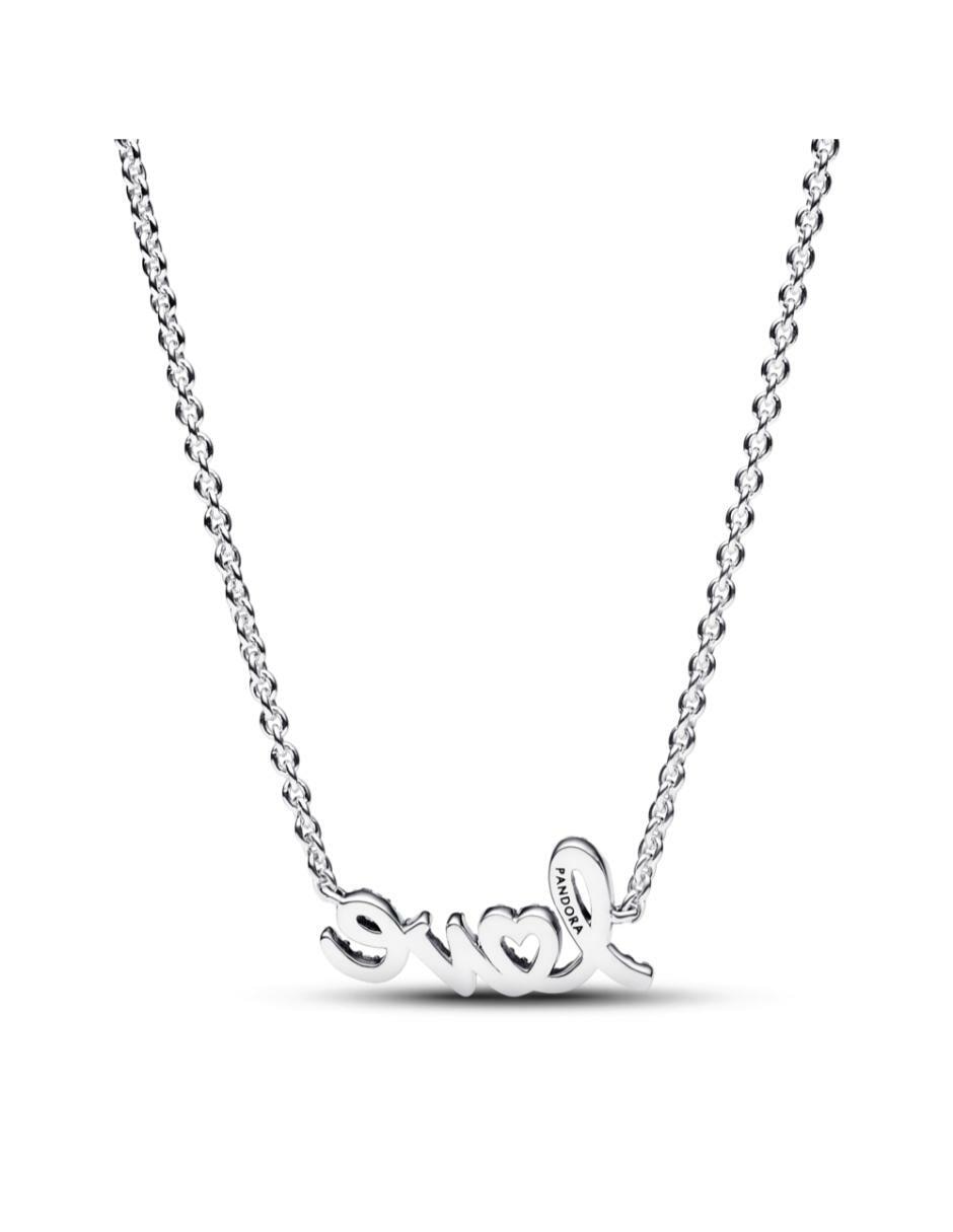 Collar de letras de plata P 925 2
