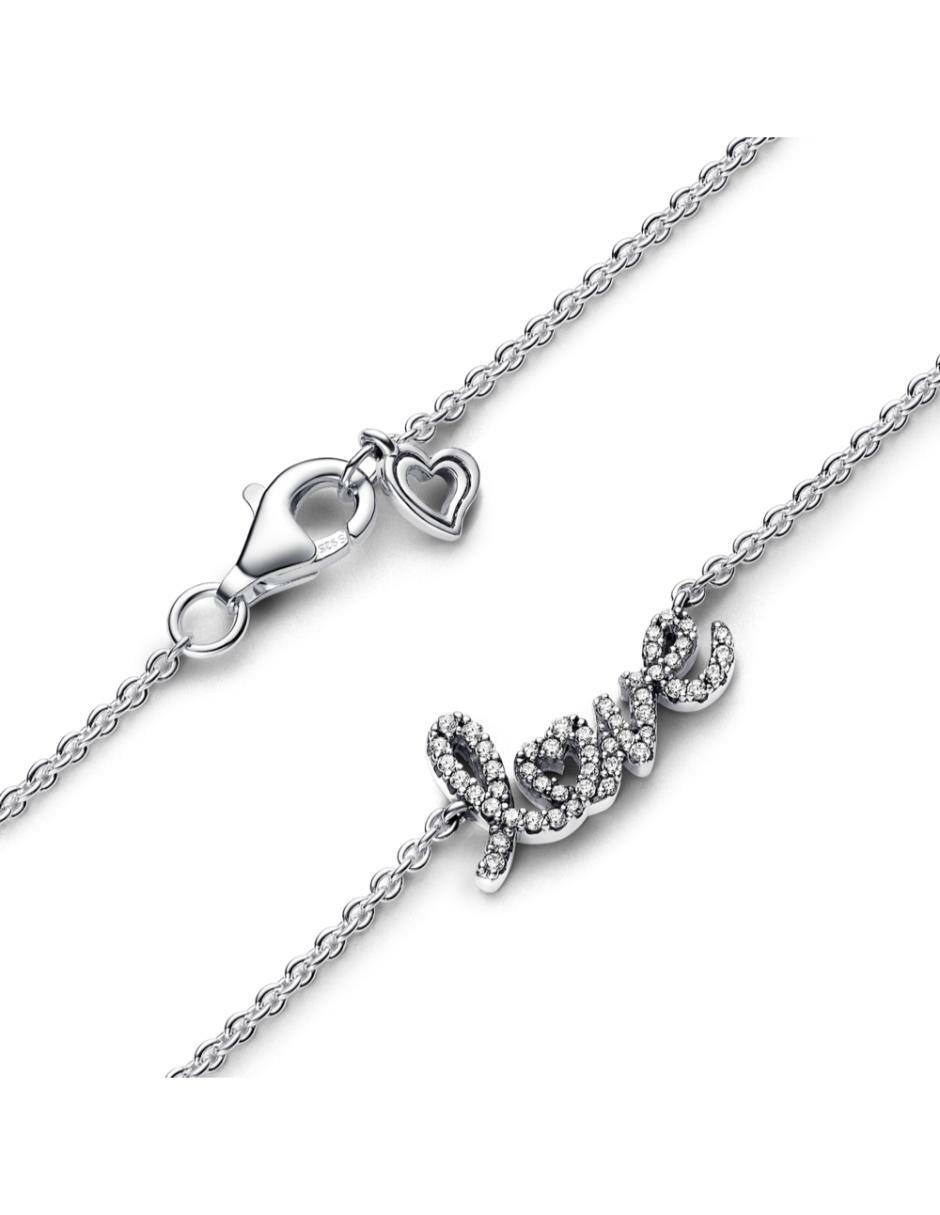 Collar de letras de plata P 925 3