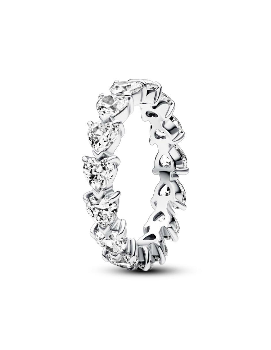 Anillo Timeless P 925 de plata zirconia cúbica brillante 2