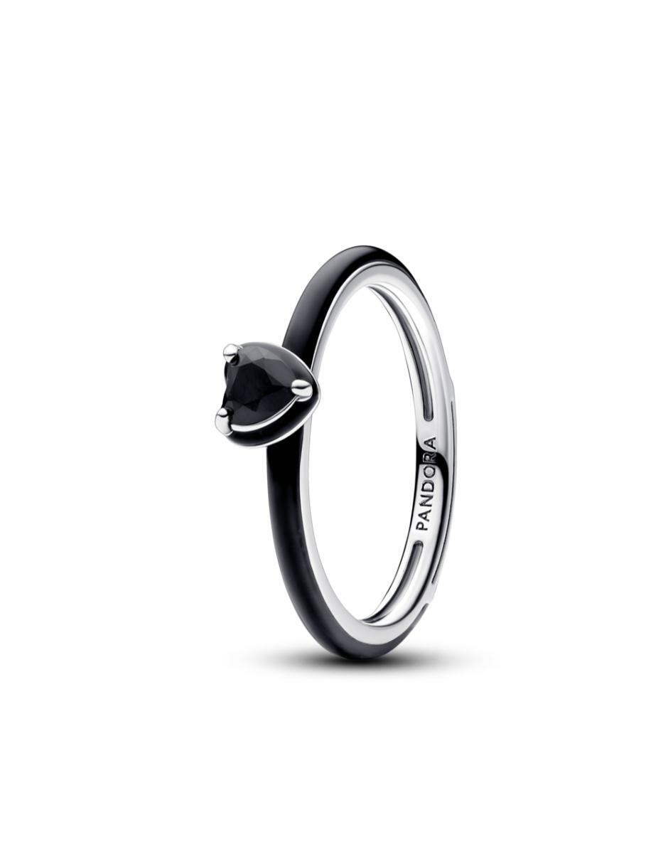 Anillo de corazón Me P 925 de plata cristal brillante 2