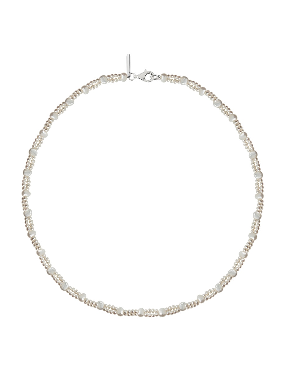 Collar Perlas de plata P 925 1