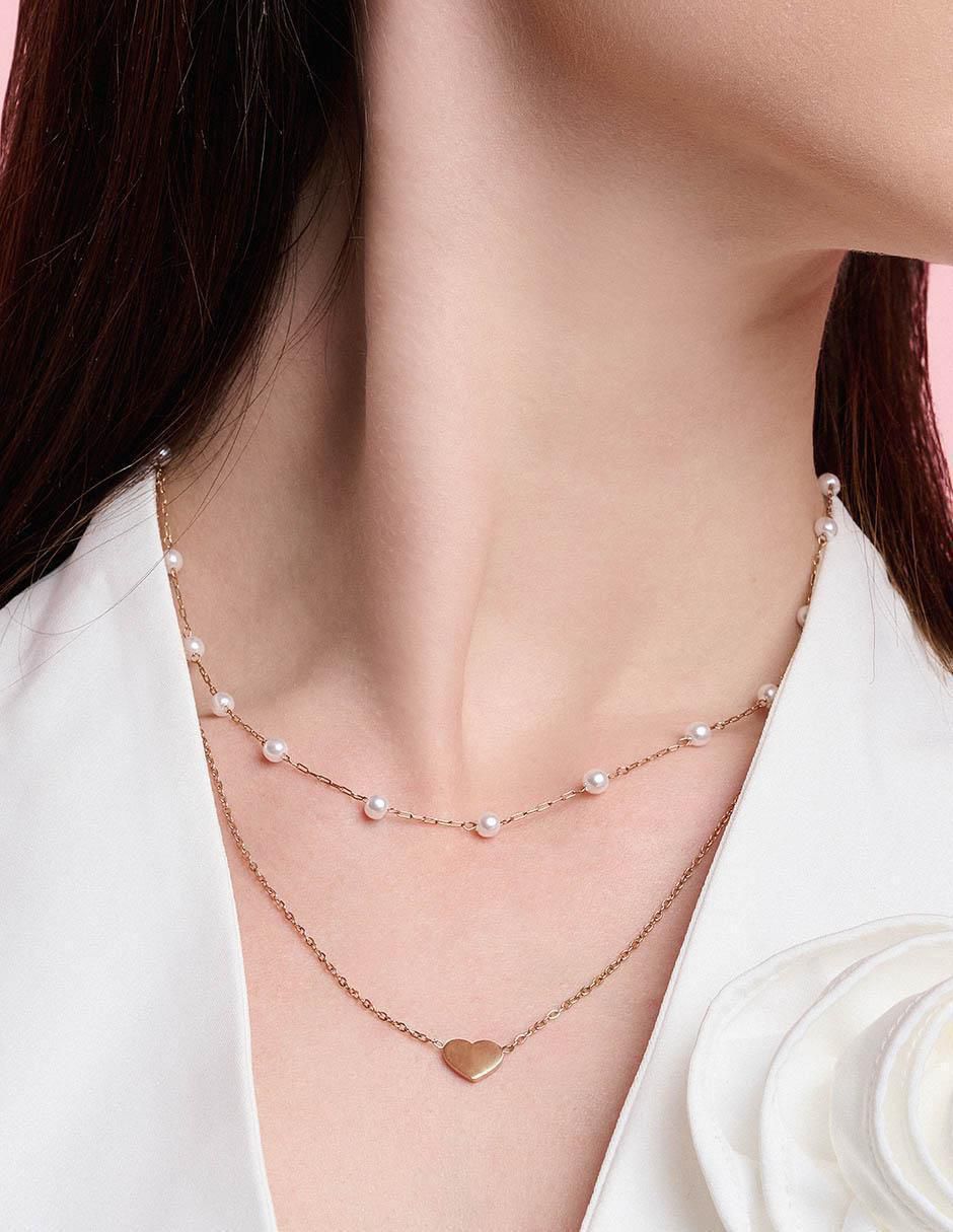 Collar de corazón 4