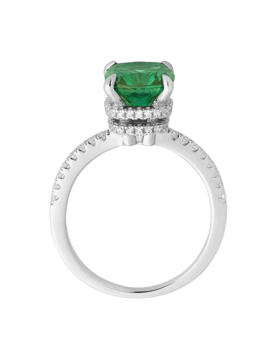Anillo P 925 de plata espinela brillante 3