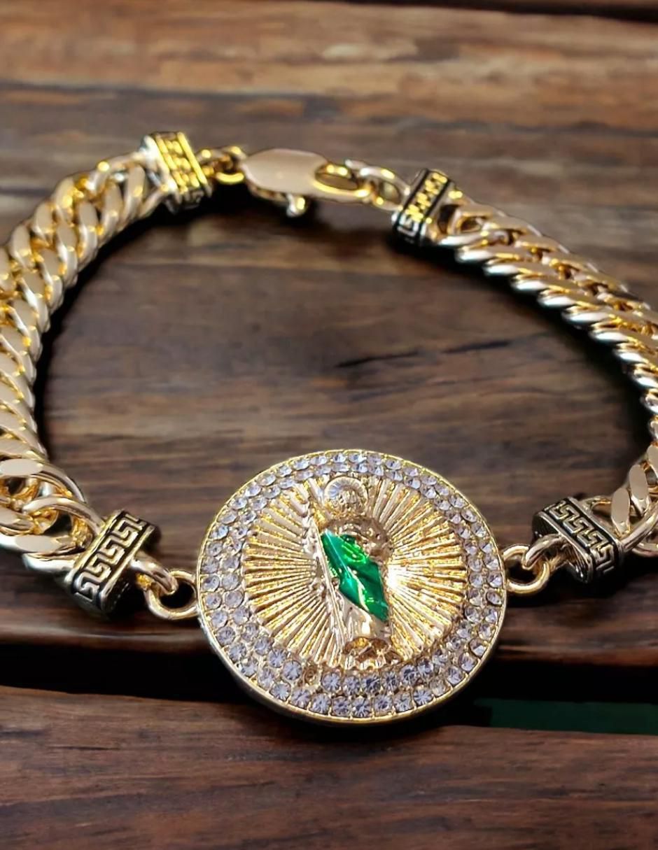 Brazalete 18 K con acabado brillante 2