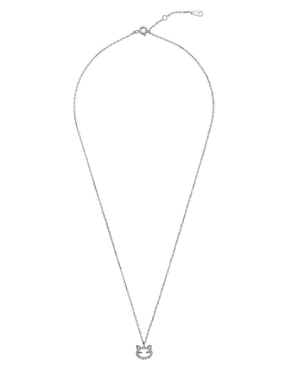 Collar de gato de plata P 925 Collar de gato de plata P 925