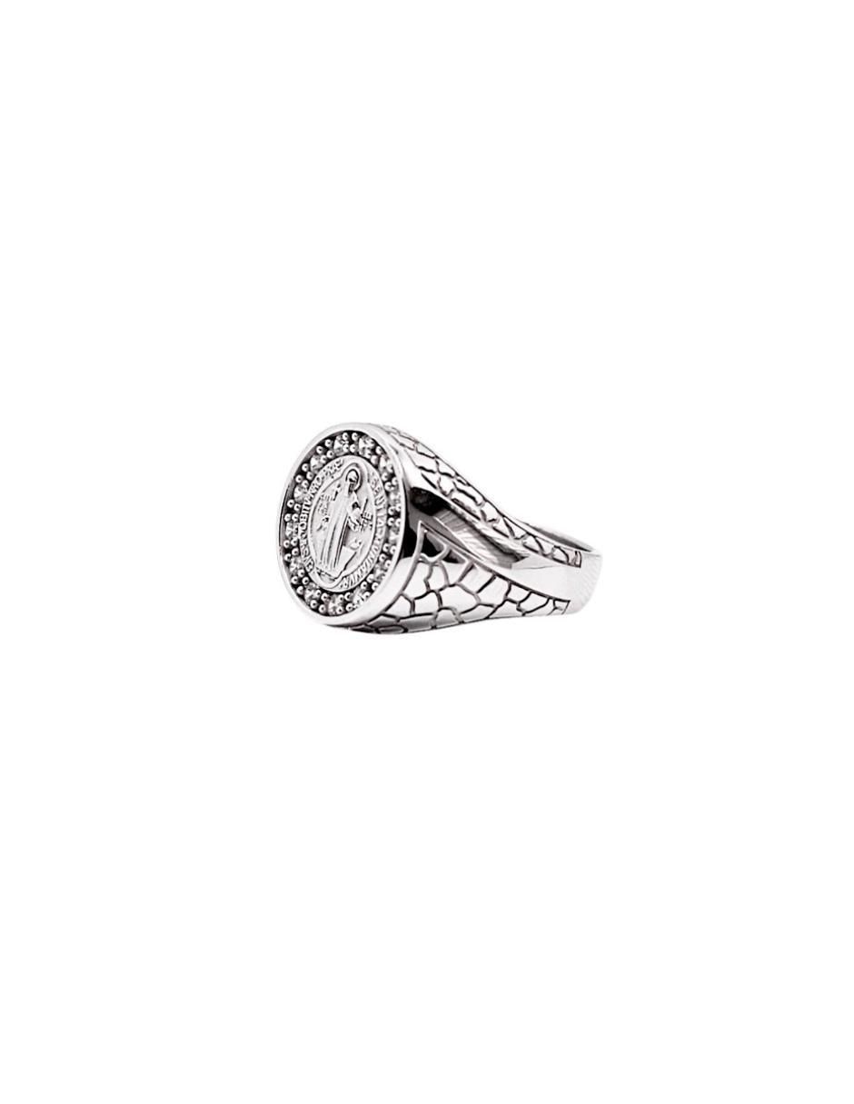 Anillo P 925 de plata brillante 2