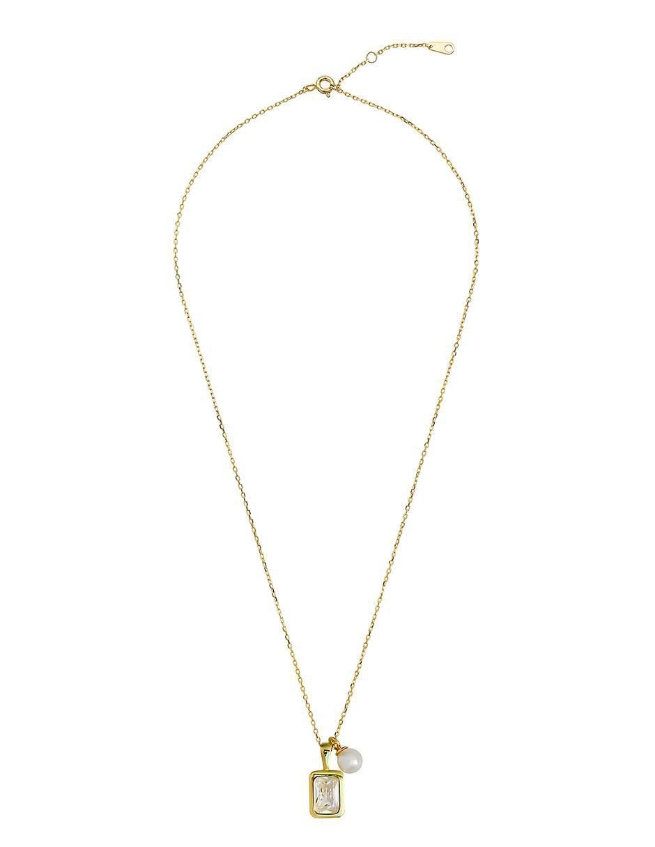 Collar cuadrado de plata P 925