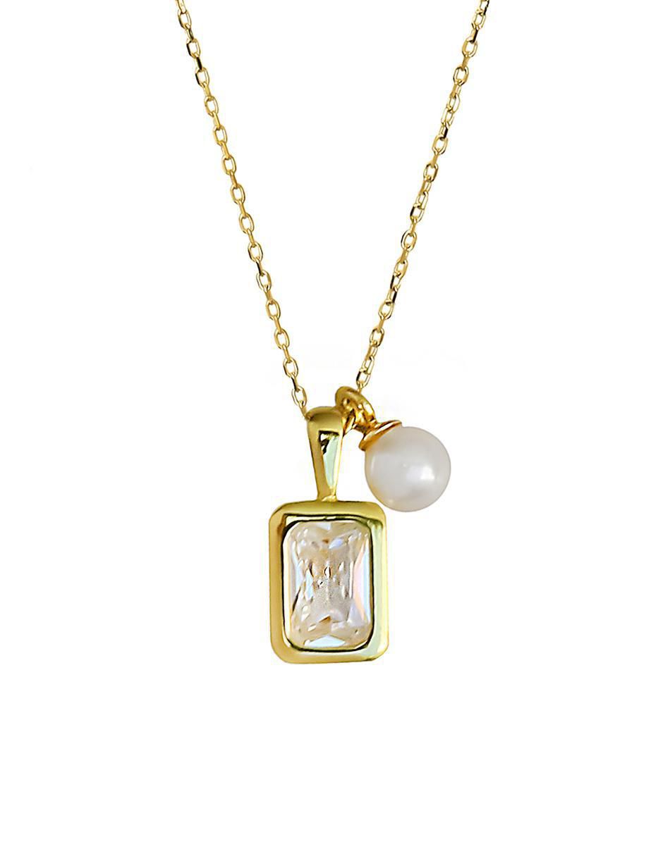 Collar cuadrado de plata P 925 2