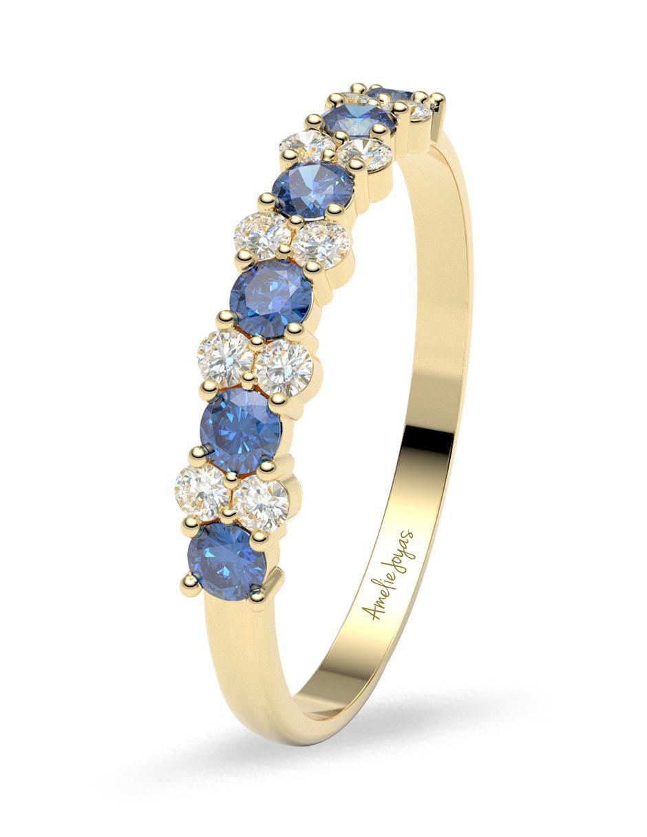 Churumbela "de (si aplica)" redondo amelie joyas sin colección sin temática 14 k "de" oro zirconia