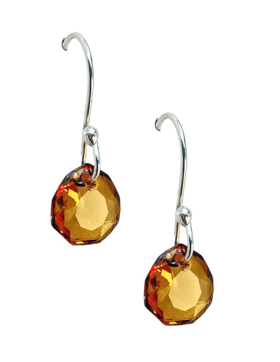 Aretes y collar "de (si aplica)" circular zvezda majestic sin temática "de" plata p 925 cristal
