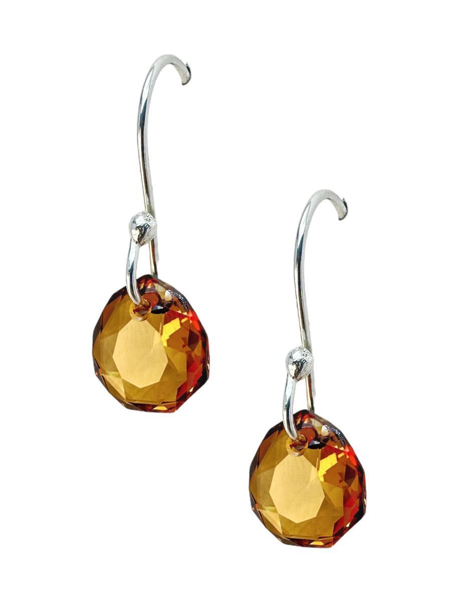 Aretes y collar "de (si aplica)" circular zvezda majestic sin temática "de" plata p 925 cristal