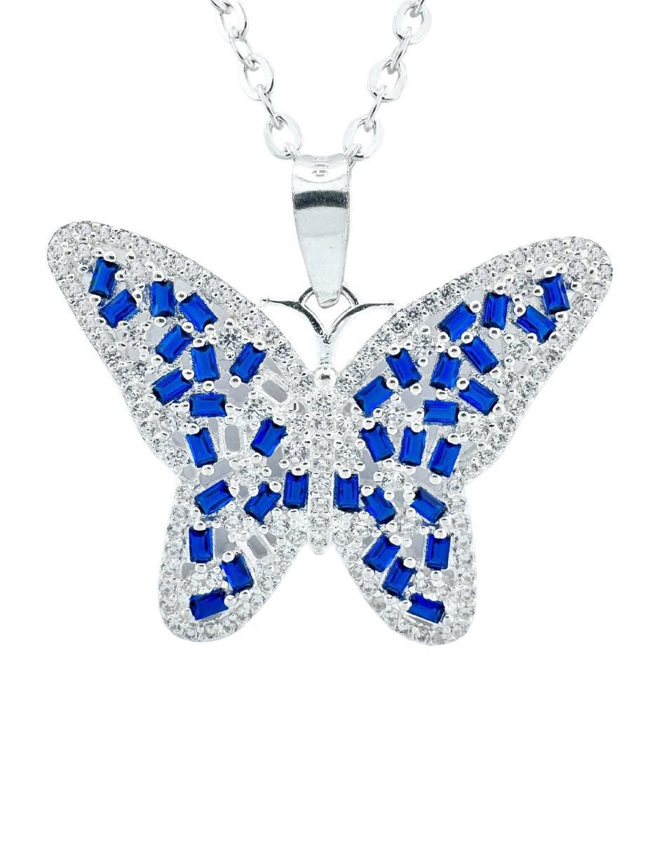 Collar de mariposa de plata P 925 3