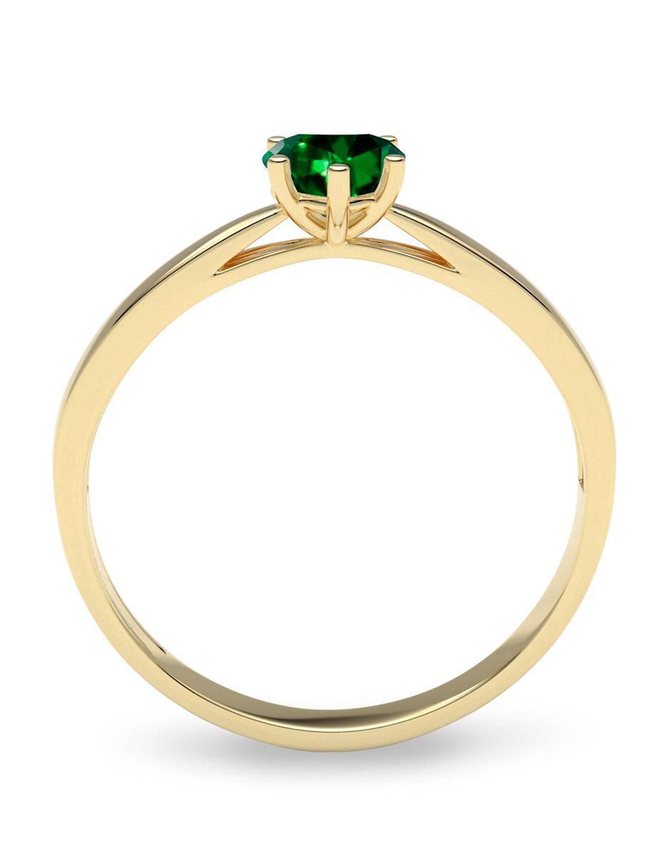 Anillo "de (si aplica)" corazón amelie joyas sin colección  sin temática 14 k "de" oro zirconia