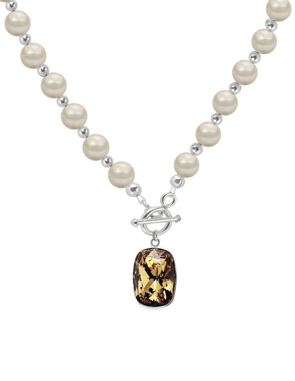 Collar "de (si aplica)" diferentes diseños zvezda baguette "de" plata p 925