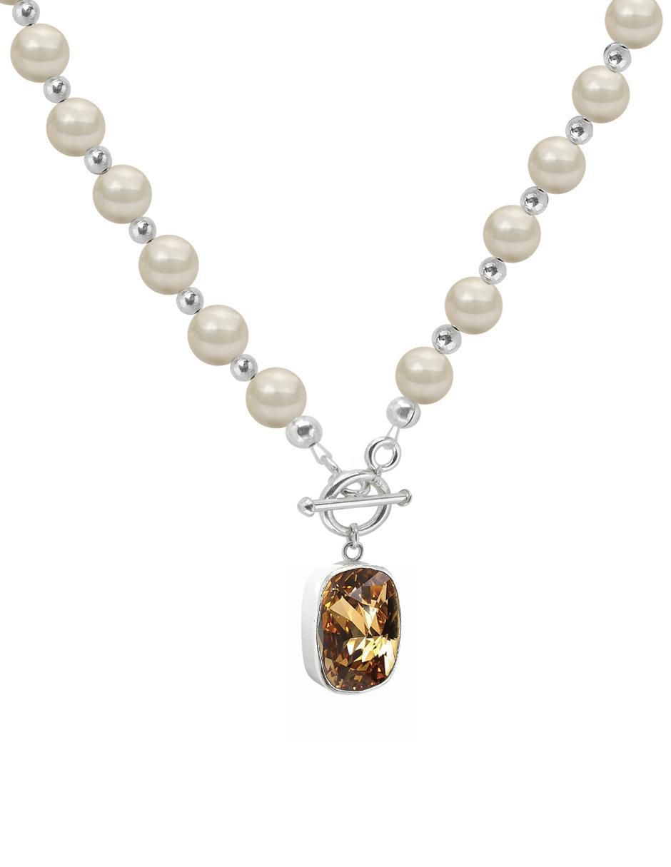 Collar "de (si aplica)" diferentes diseños zvezda baguette "de" plata p 925