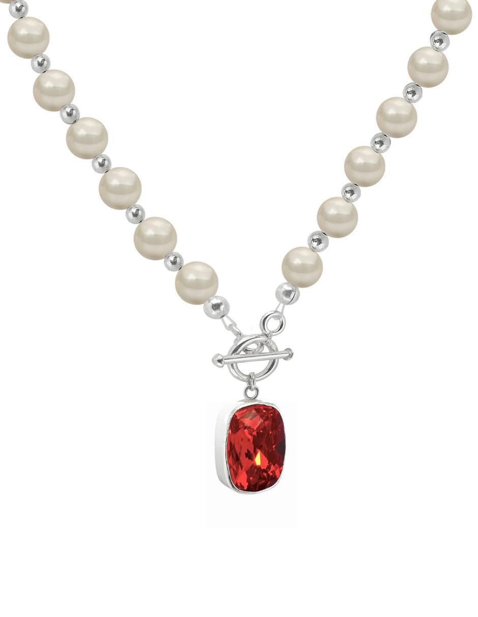 Collar Baguette de plata P 925 3