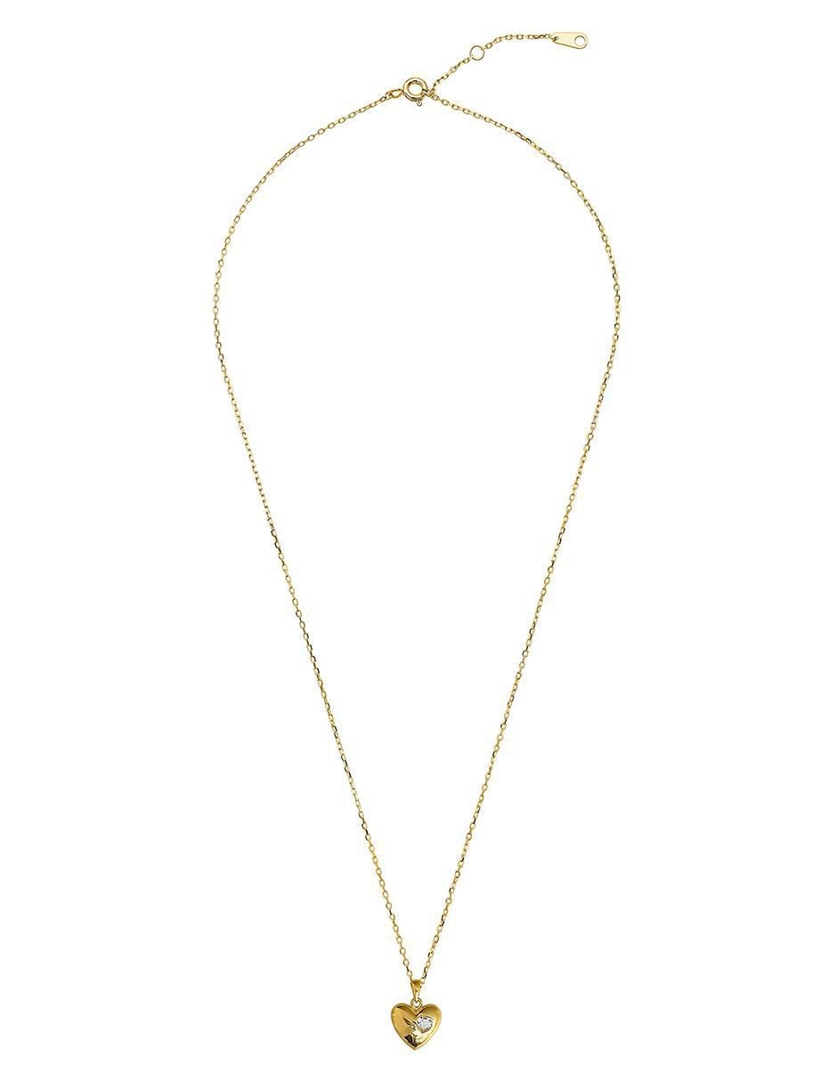 Collar de corazón de plata P 925 2