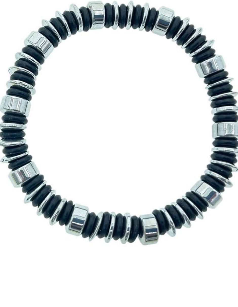 Brazalete con hematita Mayfer Homme