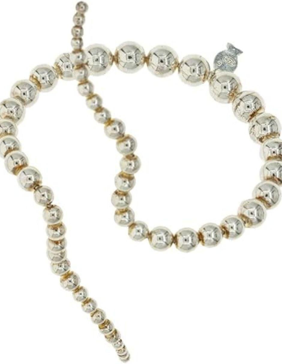 Brazalete de plata con perla p 925