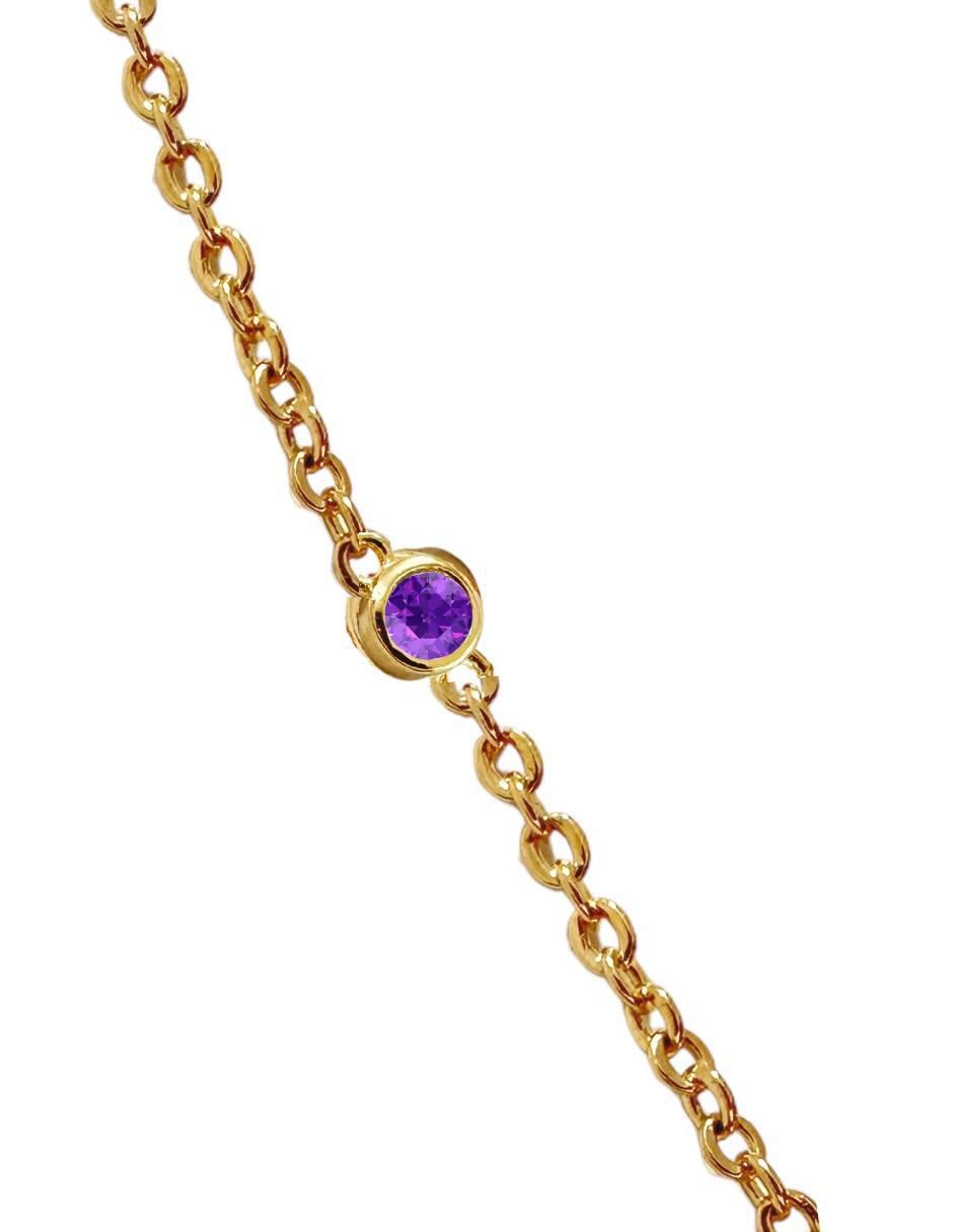 Collar Zodiacos de baño de oro 18 K 5