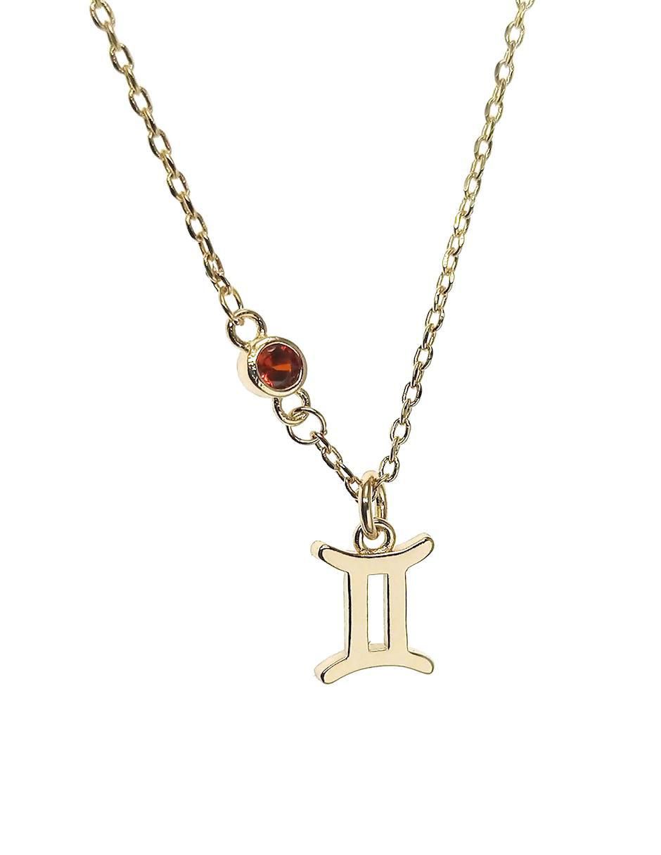 Collar Zodiacos de baño de oro 18 K
